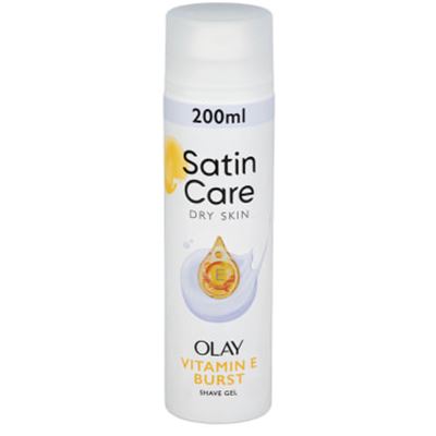 Gillette Satin Care dámsky gél na holenie Olay Vitamin E - 200 ml               