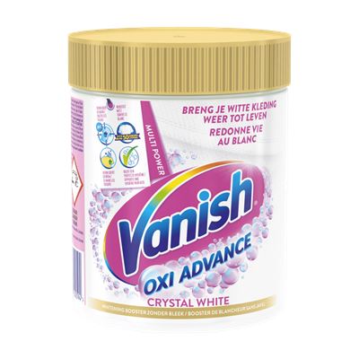 VANISH Oxi odstraňovač škvŕn na white 470g                                      