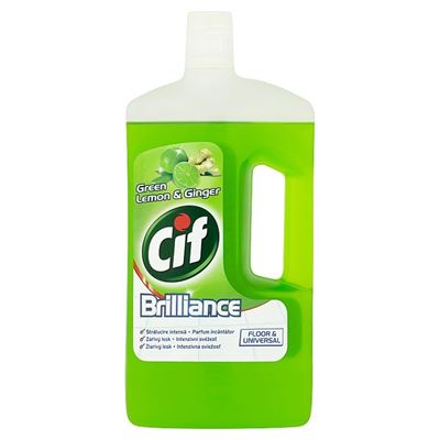 Cif Brilliance Green Lemon & Ginger univerzálny na podlahy1 L                   