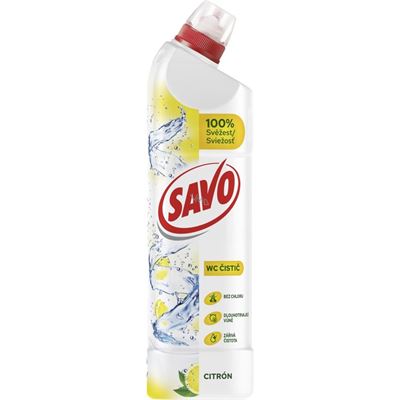 Savo WC čistič Citrón 750 ml                                                    