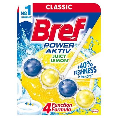 Bref gule 1x50g POWER ACTIV Lemon                                               