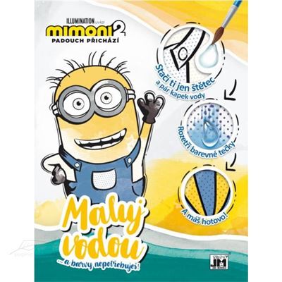 Malovanie vodou Mimoni 772                                                      