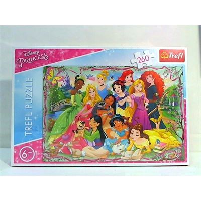 Puzzle 260 ks Princess Trefl vek: 6+                                            