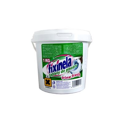 Fixinela tablety do pisoárov Borovica - Oceán1 kg                               