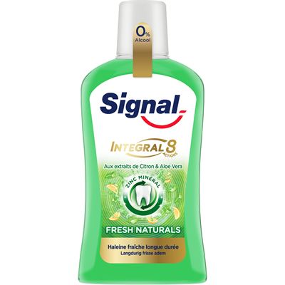 Signal ústna voda integral fresh naturals 500 ml                                