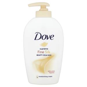 Dove Supreme Fine silk hodvábne tekuté mydlo 250 ml                             