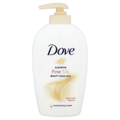 Dove Supreme Fine silk hodvábne tekuté mydlo 250 ml                             