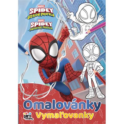 Omaľovánka A4 SPIDEY                                                            