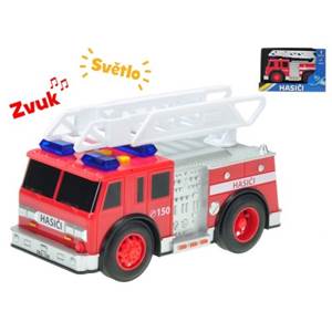MIKRO - Auto hasiči zotrvačník, svetlo, zvuk - Auto                             