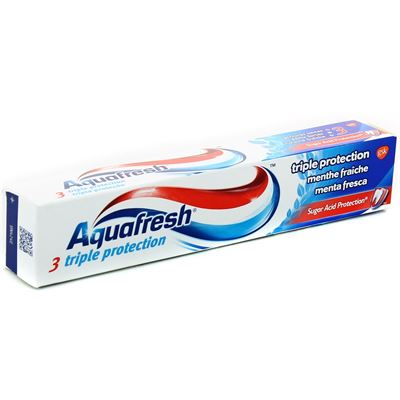 Aquafresh Triple Protection Fresh Menthol zubná pasta 75ml                      