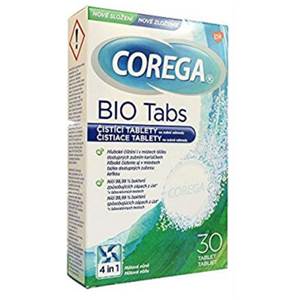 Corega Antibakteriálne čistiace tablety 30ks                                    