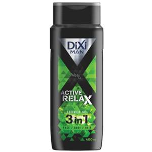 Dixi Men 3v1 Active Relax sprchový gél pre mužov 400 ml                         