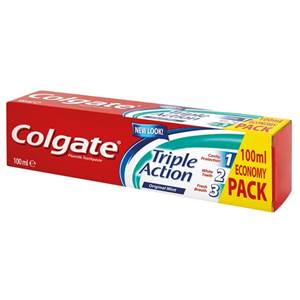 Colgate Triple Action Original Mint zubná pasta 100 ml                          
