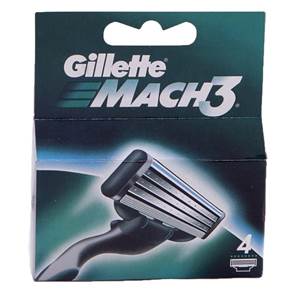 Gillette Mach 3 náhradné hlavice 4 ks                                           