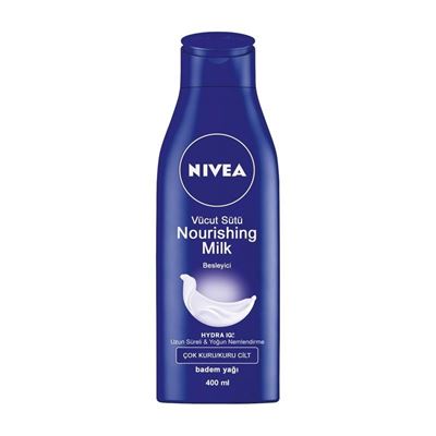 Nivea telové mlieko na suchú pleť  s mandľovým olejom                           