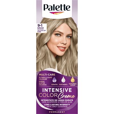 Schwarzkopf PALETTE COLOR CREME 9-1  zvlast lad. svet.plavy                     