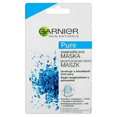 Garnier Skin Naturals Pure samohrejivá maska 2 x 6 ml                           