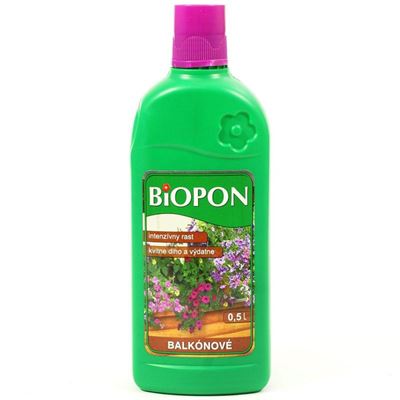 Biopon hnojivo na balkónové kvety 0,5 L                                         