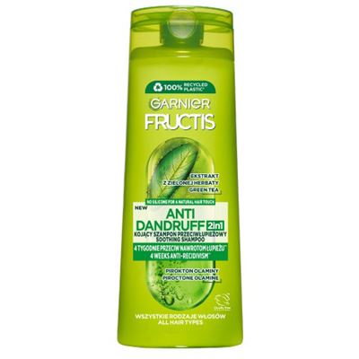 Garnier Fructis Antidandruff šampón proti lupinám 2v1 400 ml                    