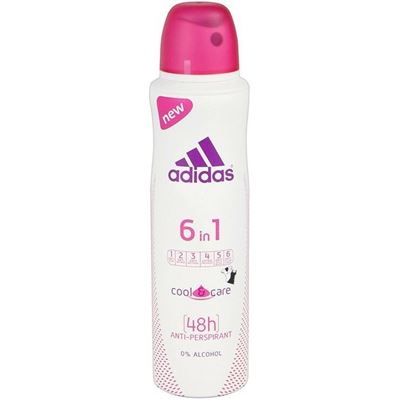 ADIDAS 6 V 1 COOL & CARE DEO SPREJ anti-perspirant 150 ml                       