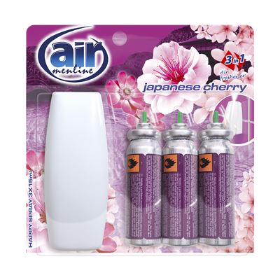 Wc osviežovač air menline japanese cherry 3 náplne                              