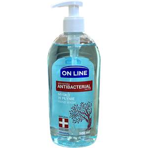 ON LINE Tekuté mydlo - Antibakteriálne 500ml                                    
