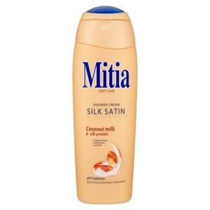 Mitia silk satin Coconut milk sprchovací gél 400 ml                             