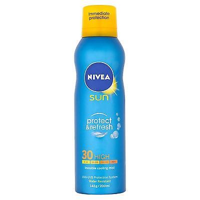 Nivea sun Sprej na opalovanie Protect and Refresh SPF30 200 ml                  