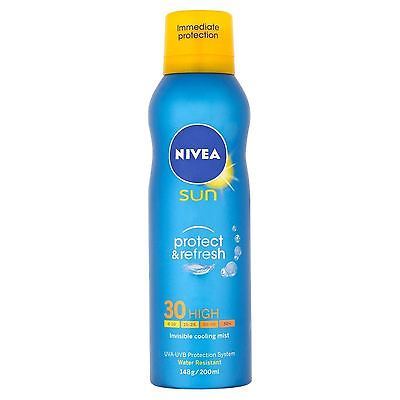 Nivea sun Sprej na opalovanie Protect and Refresh SPF30 200 ml                  