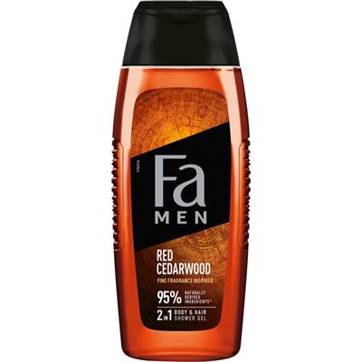 Fa men shower gél Red Cedarwood  sprchový gél na telo a vlasy 250 ml            