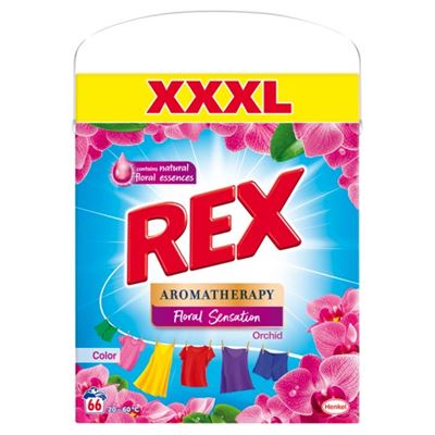 Rex Aromatherapy Orchid Color BOX 66 praní, 3,96 kg                             