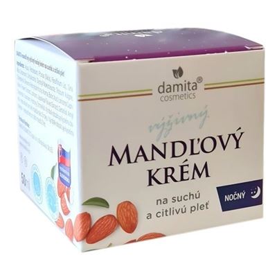 Damita cosmetics DC mandľový krém nočný 50 g                                    