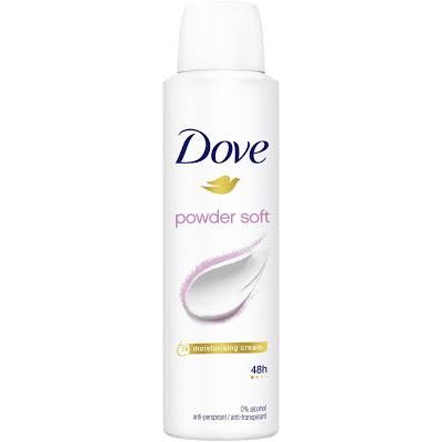 Dove deodorant antiperspirant spray 150ml Powder Soft 48h                       