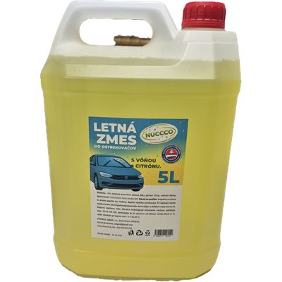Nucco letná zmes do ostrekovačov citronová 5 L                                  