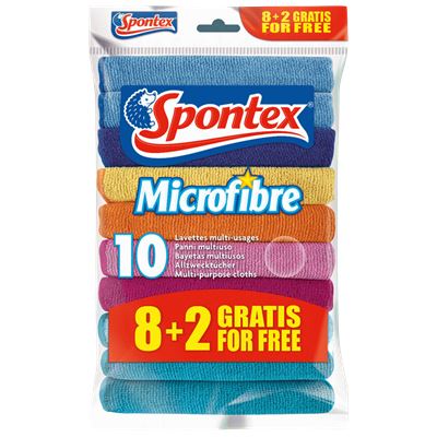 Utierka Spontex Microfibre 8+2 gátis                                            