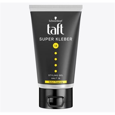Taft Styling Gel SUPER KLEBER 14, okamžitá fixácia, 150 ml                      