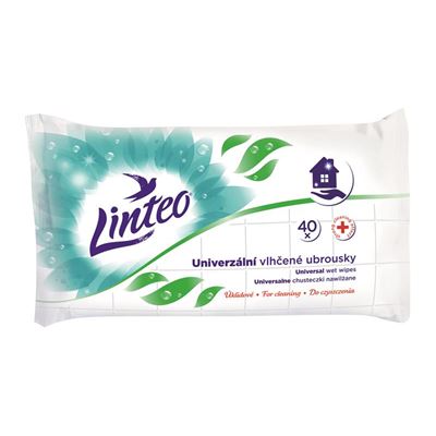 Linteo univerzálne vlhčené utierky 40ks                                         