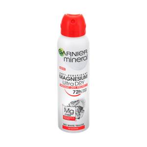 Garnier Mineral Dámsky antiperspirant v spreji Magnesium Ultra Dry 72h, 150 ml  