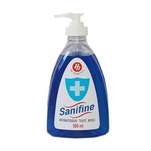HB Sanifine, ANTIBAKTERIÁLNE tekuté mydlo 500 ml                                