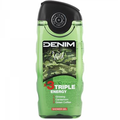 DENIM PÁNSKÝ SPRCHOVÝ GEL WILD 250 ML                                           