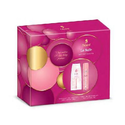 Dámský set Désiré La Belle deo 75 ml + sprchový gel 200 ml                      