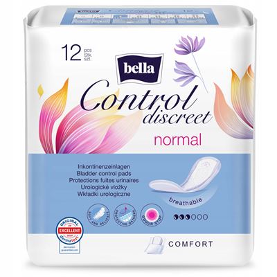 bella Control discreet normal urologické vložky 12ks                            