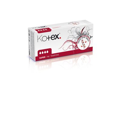 Kotex tampóny super 16ks                                                        