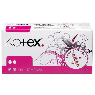 Kotex tampóny mini 16ks                                                         