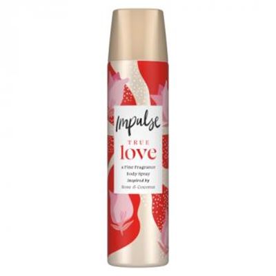 Telový sprej Impulse True Love 75 ml                                            