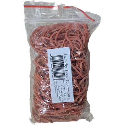 Gumičky kadernícke 50g priemer 30 mm /50g                                       