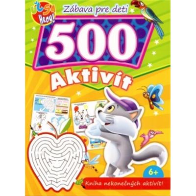 Zošit 500 zábavných aktivít pre deti                                            