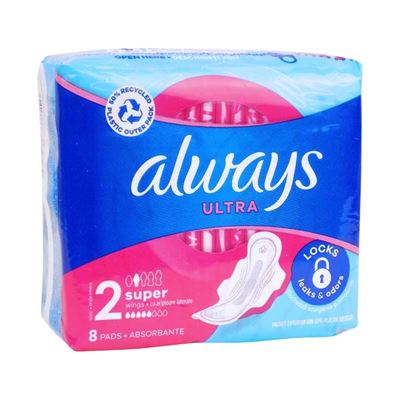 Hygienická vložka Always Ultra Super "2"  8 ks balenie                          