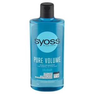 Syoss pure volume micellar shampoo pre normálne vlasy 440 ml                    