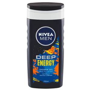 NIVEA MEN sprhový gél DEEP ENERGY 250 ml                                        